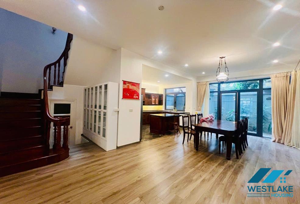 Fully furnished 5 bedrooms house for rent in G block, Ciputra, Tay Ho, Ha Noi