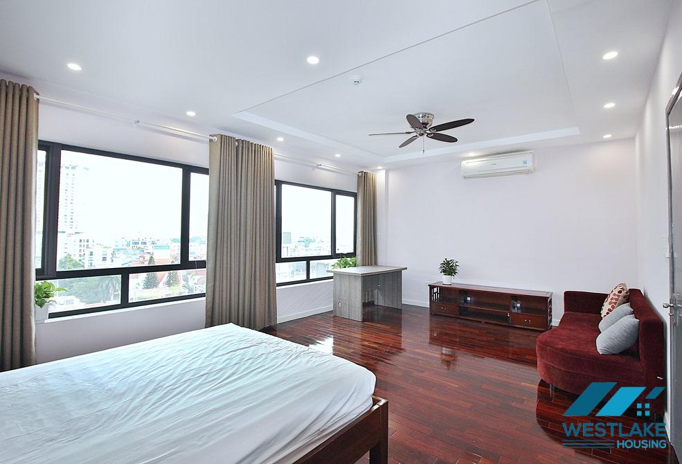 High floor 03 bedrooms apartment for rent in To Ngoc Van street, Tay Ho, Hanoi