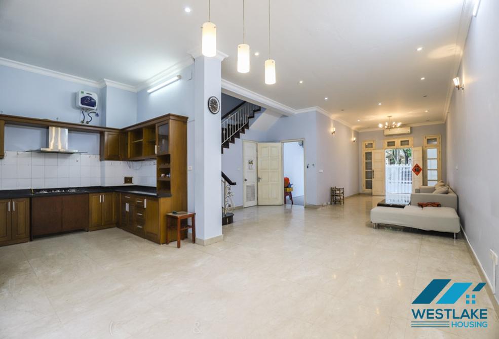 Four beds house for rent in T block, Ciputra, Tay Ho ward, Ha Noi