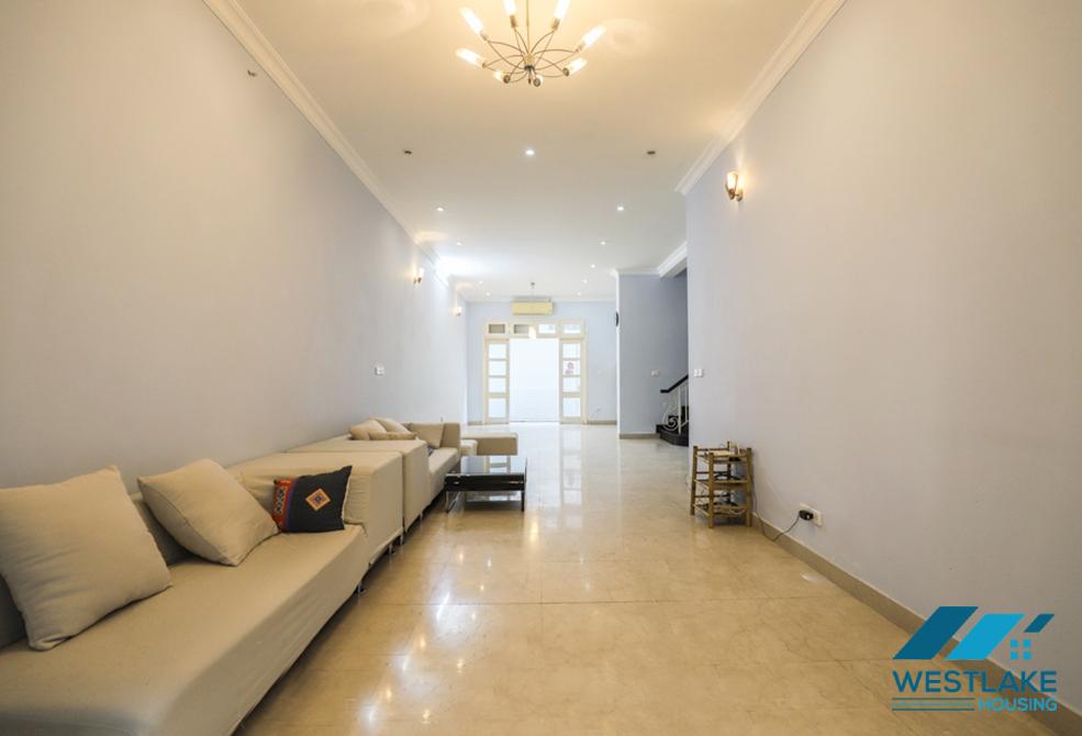 Four beds house for rent in T block, Ciputra, Tay Ho ward, Ha Noi