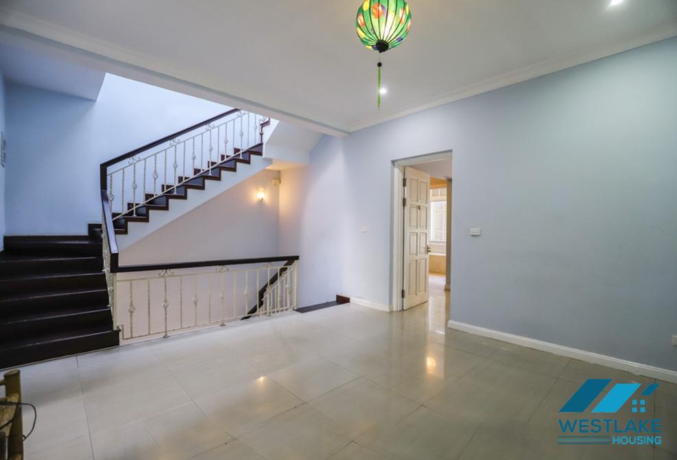 Four beds house for rent in T block, Ciputra, Tay Ho ward, Ha Noi