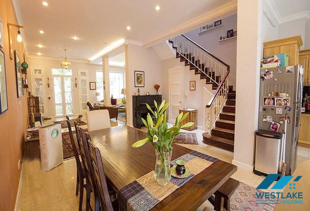 Spacious modern 4 bedrooms villa for rent in Ciputra, Tay Ho, Hanoi Spacious modern 4 bedrooms villa for rent in Ciputra, Tay Ho, Hanoi