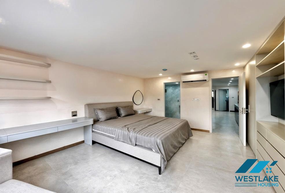 Brand new and modern  01 bedroom apartment for rent in To Ngoc Van area, Tay Ho, Ha Noi