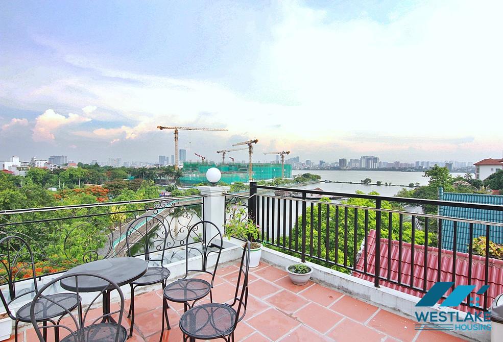 Nice one bedroom apartment for rent in To Ngoc Van, Tay Ho ward, Ha Noi