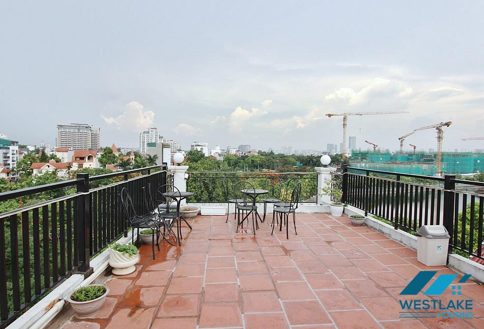 Nice one bedroom apartment for rent in To Ngoc Van, Tay Ho ward, Ha Noi