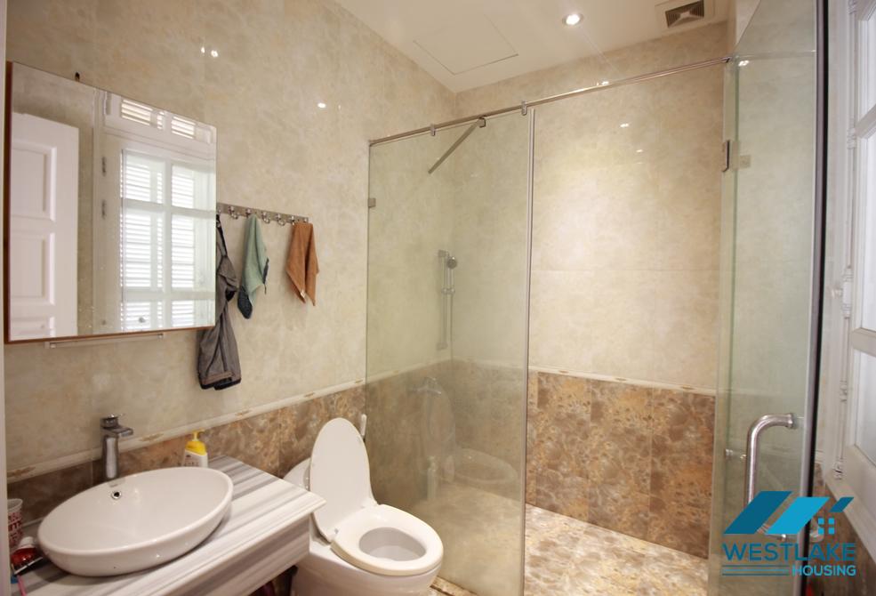 Nice and fully furnished house for rent in Ciputra area, Tay Ho, Hanoi