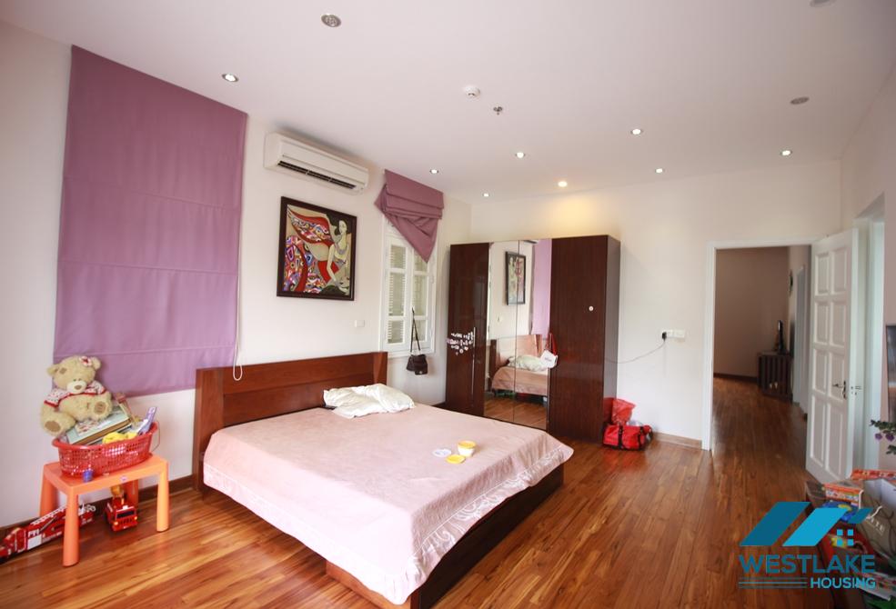 Nice and fully furnished house for rent in Ciputra area, Tay Ho, Hanoi