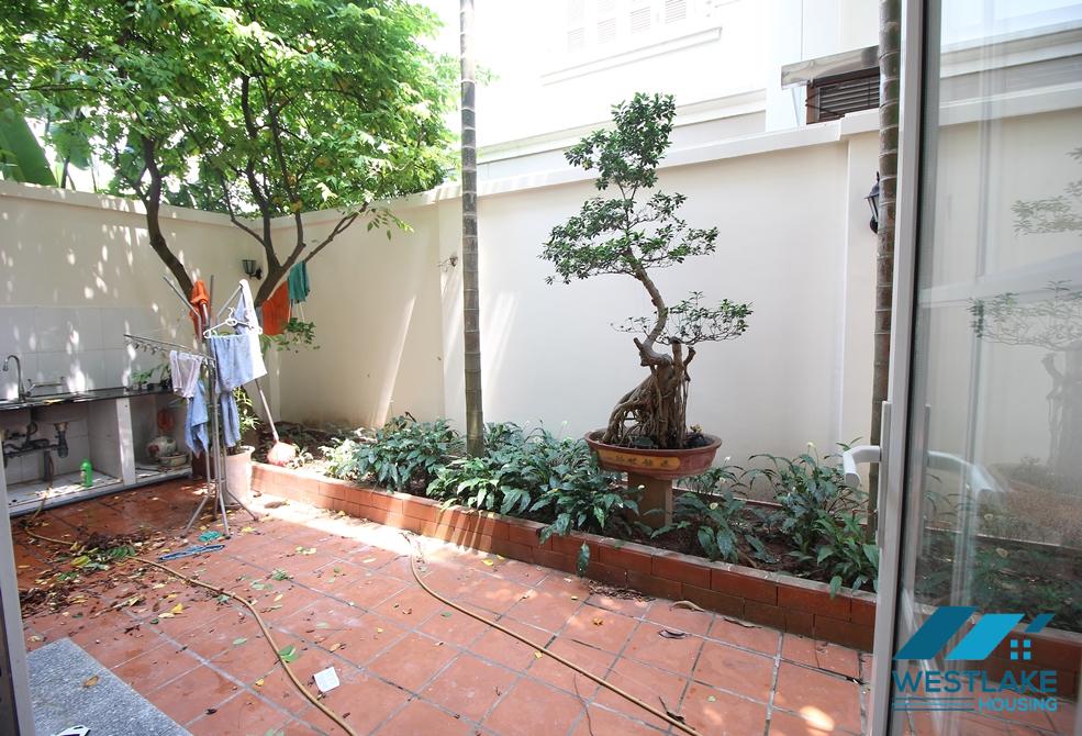 Well finished house with front and back yard for rent in Ciputra