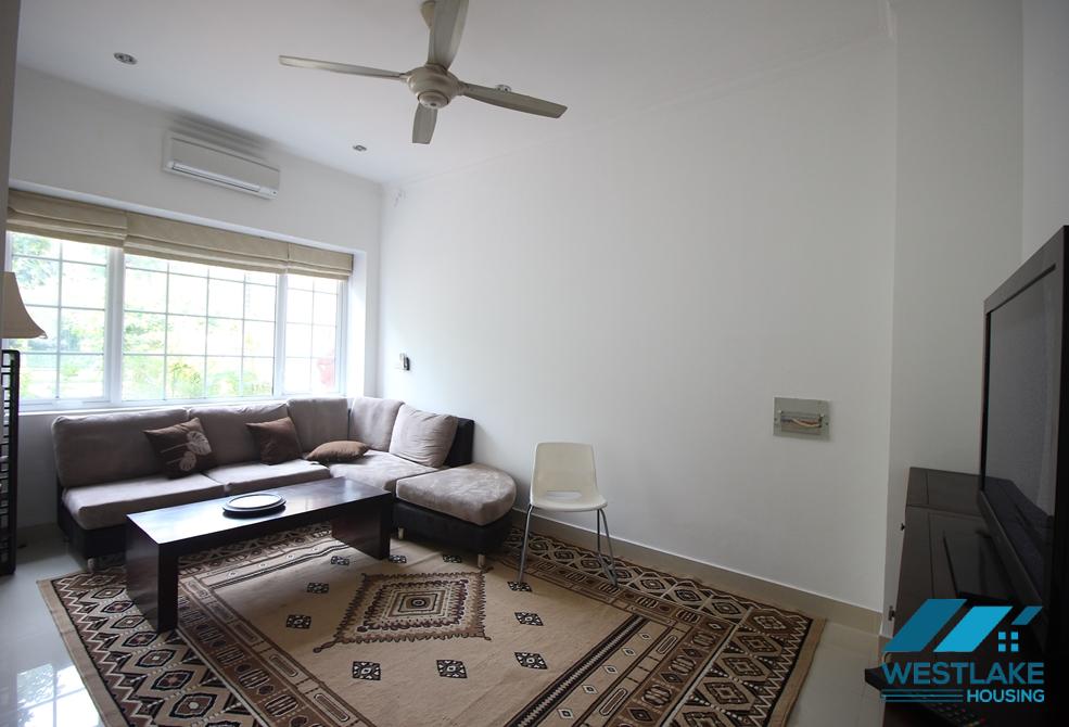 Well finished house with front and back yard for rent in Ciputra