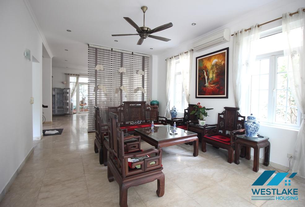 Well finished house with front and back yard for rent in Ciputra