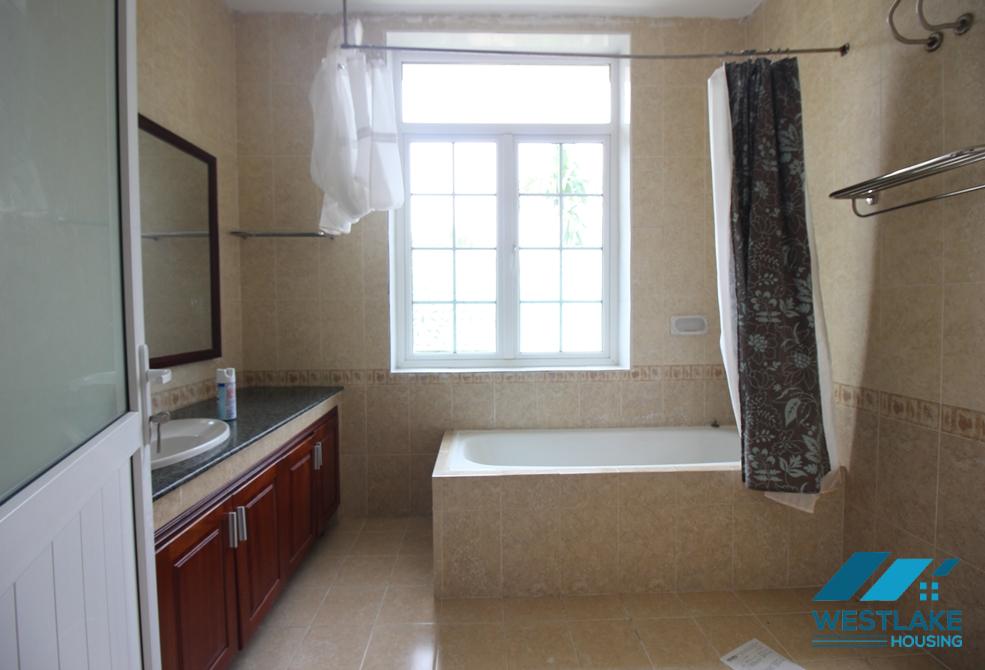 Well finished house with front and back yard for rent in Ciputra