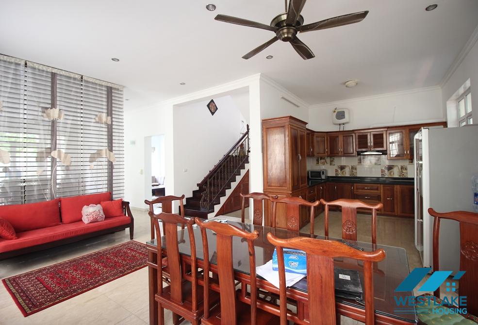 Well finished house with front and back yard for rent in Ciputra