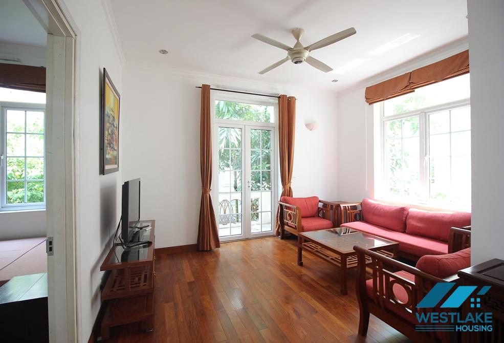 Well finished house with front and back yard for rent in Ciputra