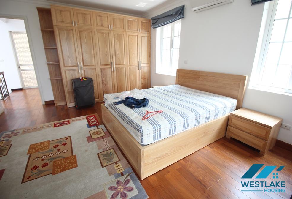 Well finished house with front and back yard for rent in Ciputra