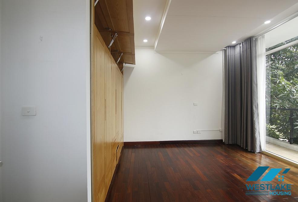 Charming villa with green garden for rent in Ciputra, Tay Ho, Hanoi