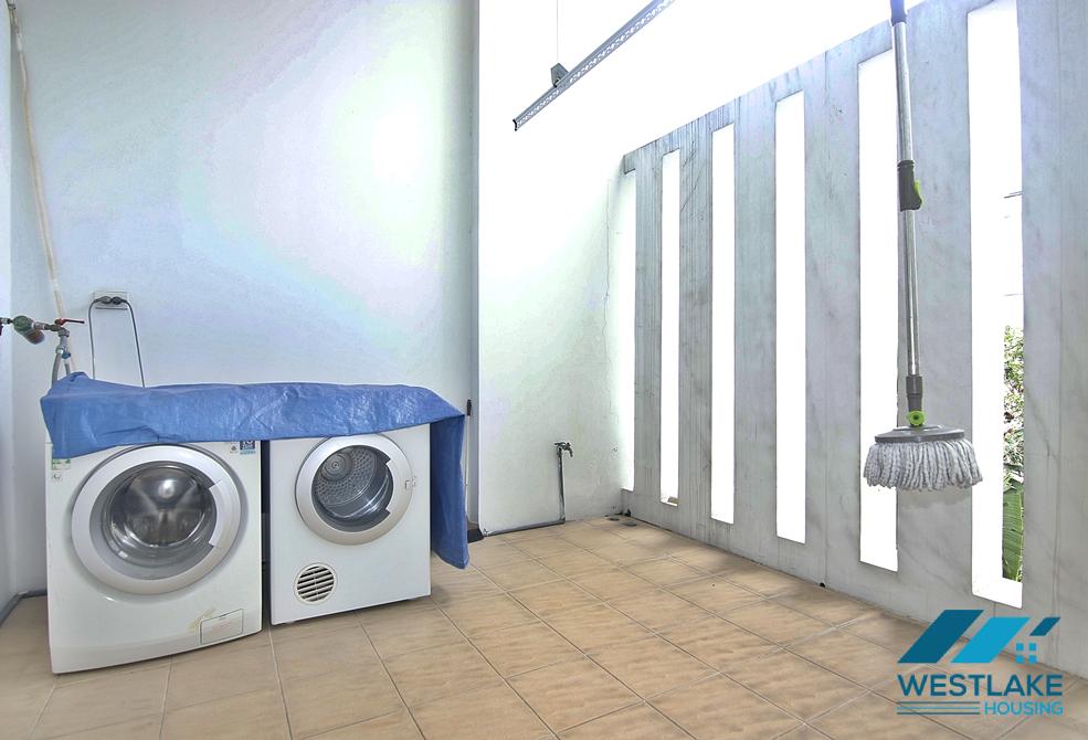 Charming villa with green garden for rent in Ciputra, Tay Ho, Hanoi