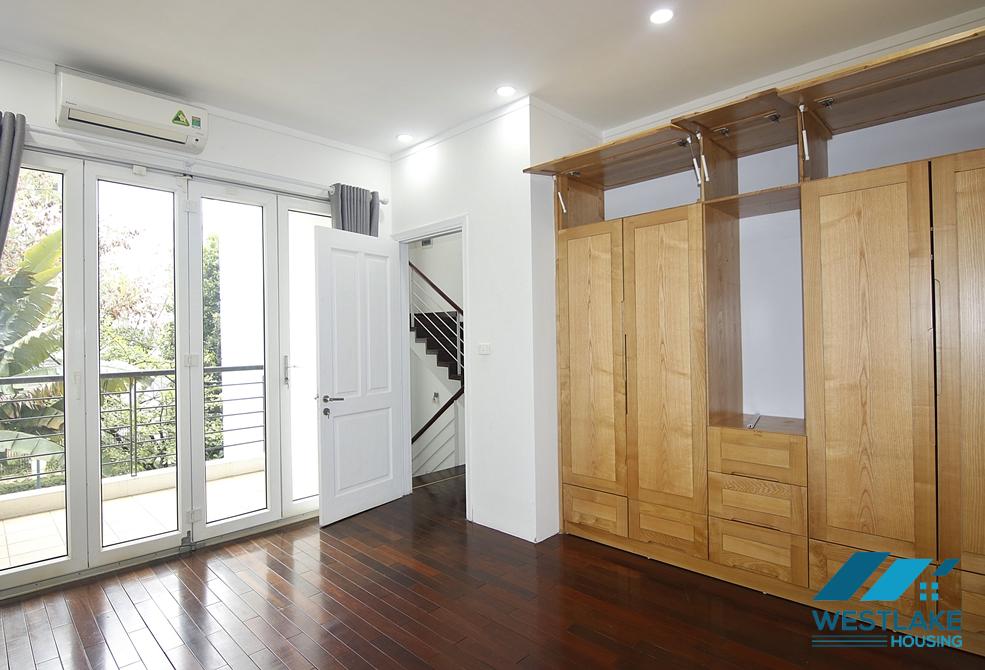 Charming villa with green garden for rent in Ciputra, Tay Ho, Hanoi