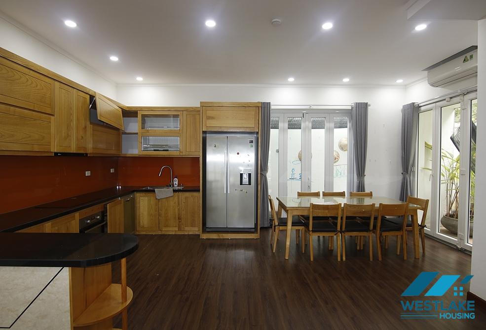 Charming villa with green garden for rent in Ciputra, Tay Ho, Hanoi