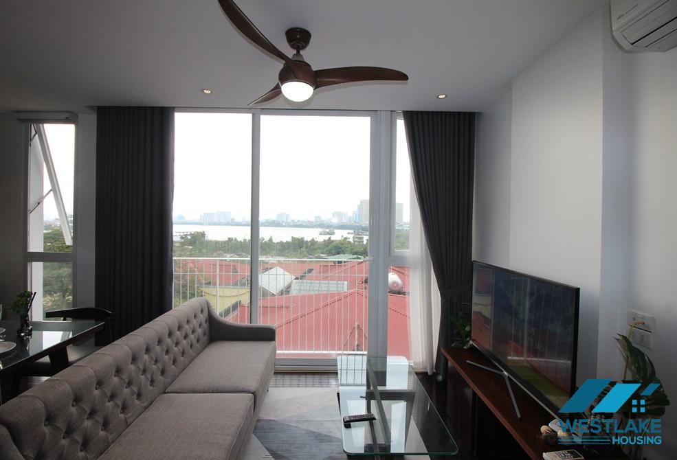 A nice serviced apartment for rent in Tay Ho, Ha Noi