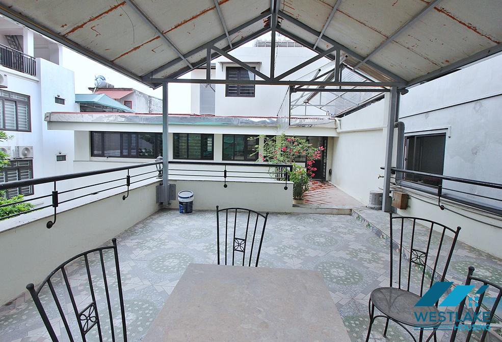 A spacious house with big yard for rent in Au Co, Tay Ho