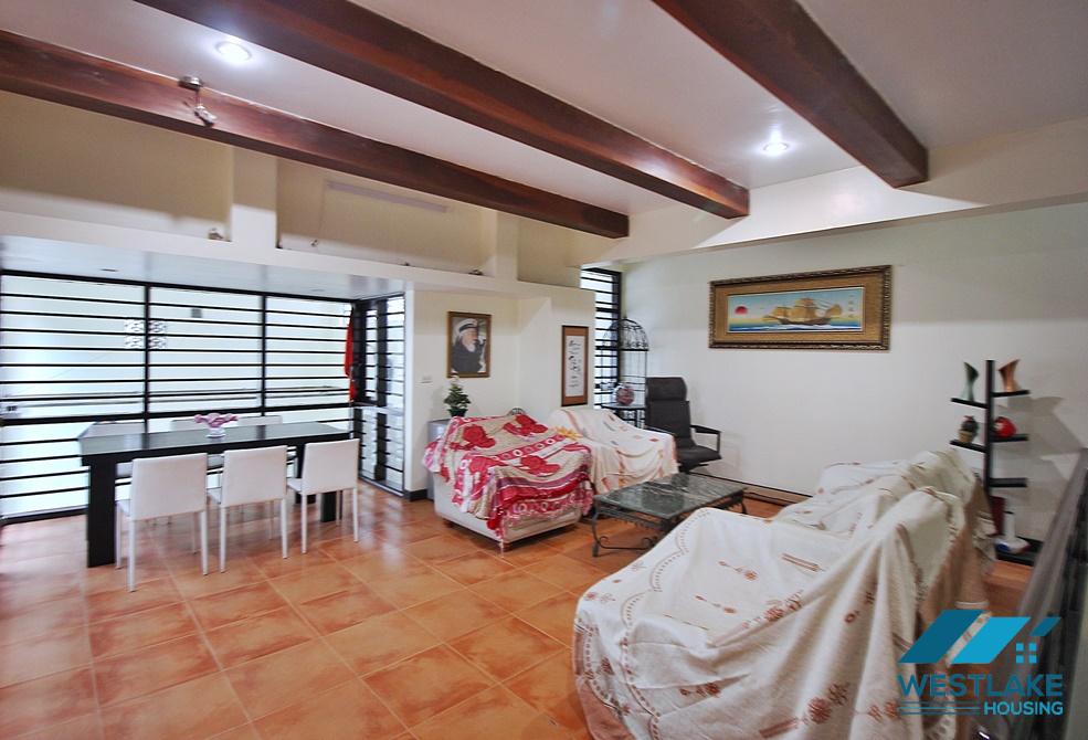 A spacious house with big yard for rent in Au Co, Tay Ho