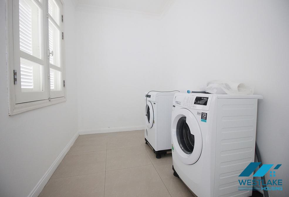 A luxury four-bedroom villa with a garage in Ciputra, Tay Ho district, Hanoi