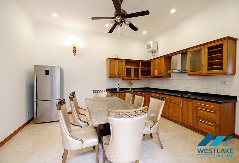 A luxury four-bedroom villa with a garage in Ciputra, Tay Ho district, Hanoi