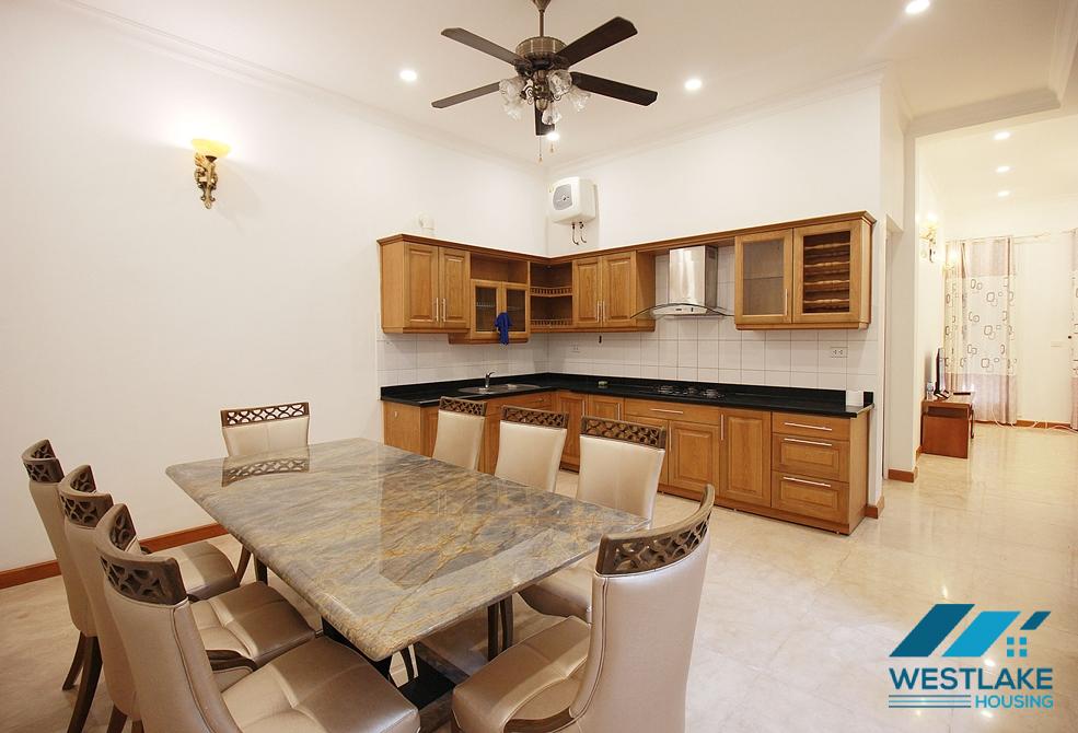 A luxury four-bedroom villa with a garage in Ciputra, Tay Ho district, Hanoi