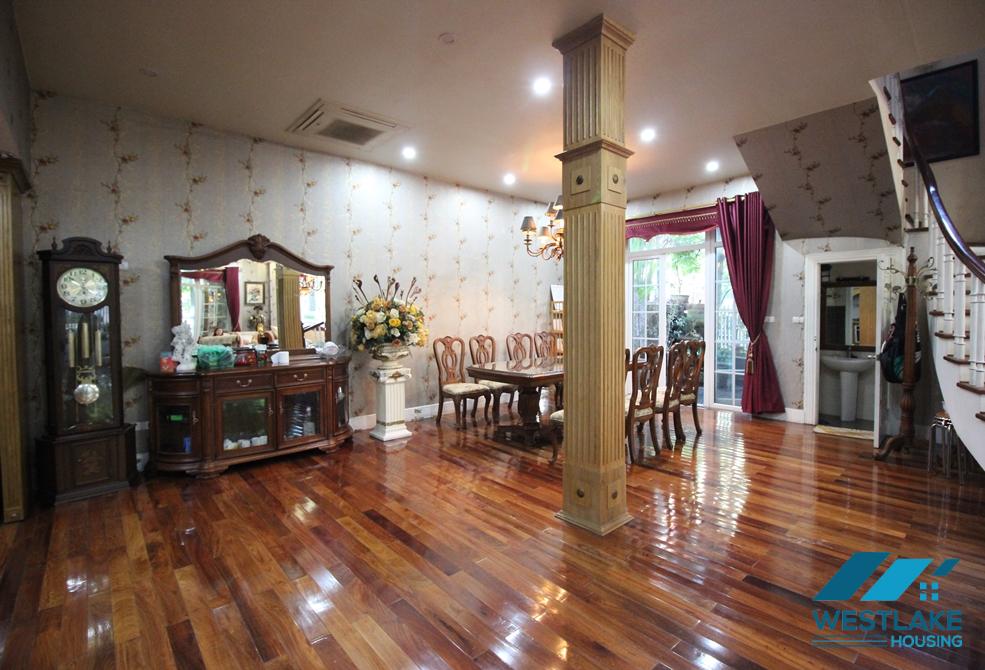 Gorgeous mansion with a lot of charms for rent in Ciputra, Tay Ho, Ha Noi