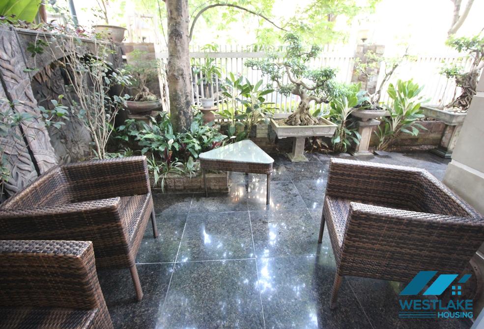 Gorgeous mansion with a lot of charms for rent in Ciputra, Tay Ho, Ha Noi