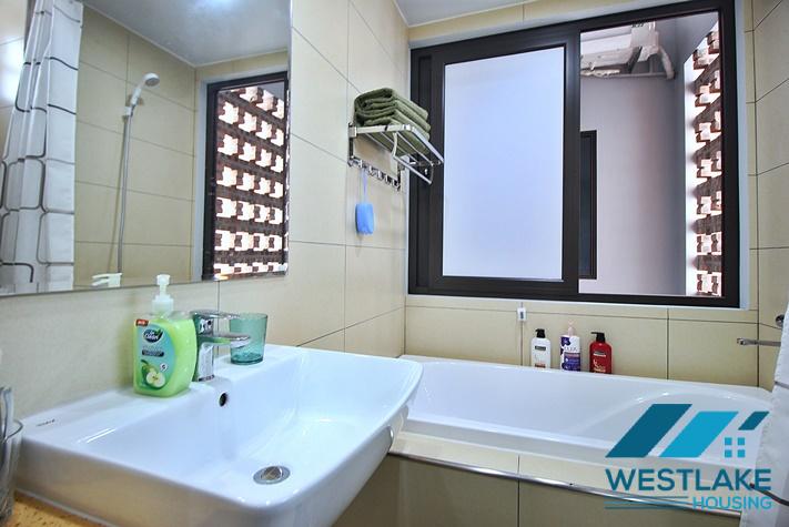 Newly renovated, modern studio apartment for rent on Trinh Cong Son Street, Tay Ho Ward, Hanoi.