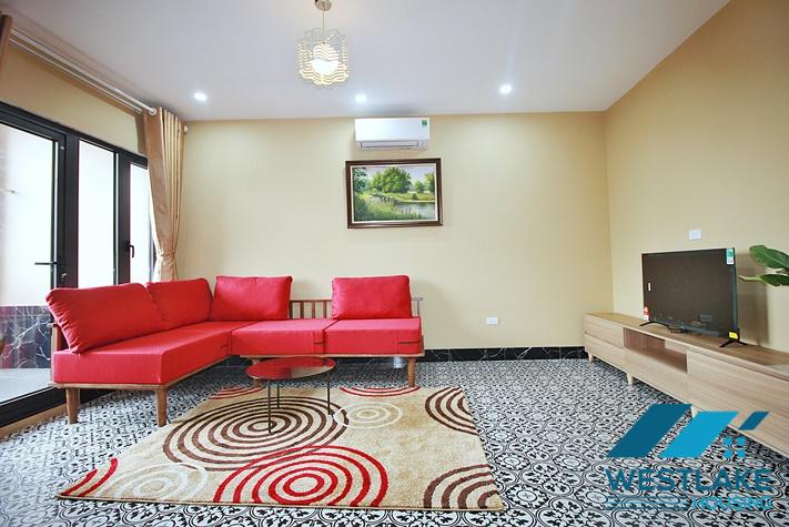 Brand new 2 bedrooms apartment for rent in Yen Phu st, Tay Ho ward, Ha Noi