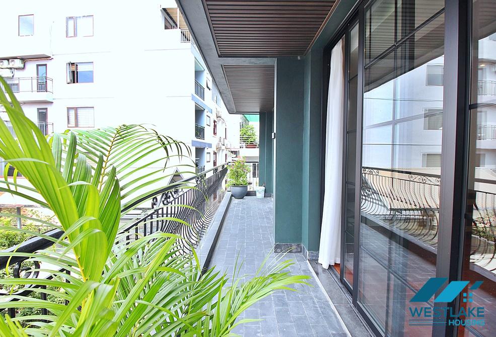 A newly 4 bedroom duplex apartment for rent in Tay Ho, Ha Noi