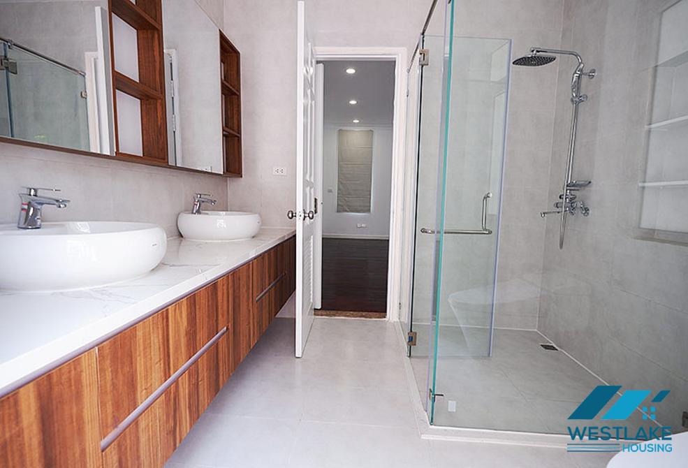 Garden and spacious villa for rent in T block, Ciputra area, Tay Ho, Ha Noi