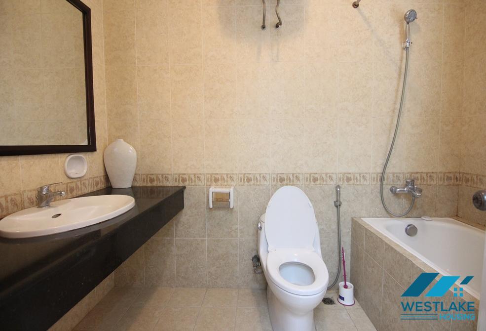 Well finished house with nice furnishings to rent in Ciputra, Tay Ho, Ha Noi