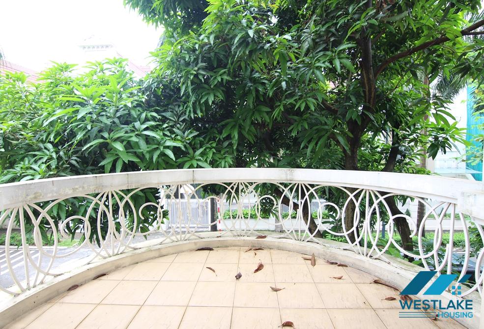 Well finished house with nice furnishings to rent in Ciputra, Tay Ho, Ha Noi