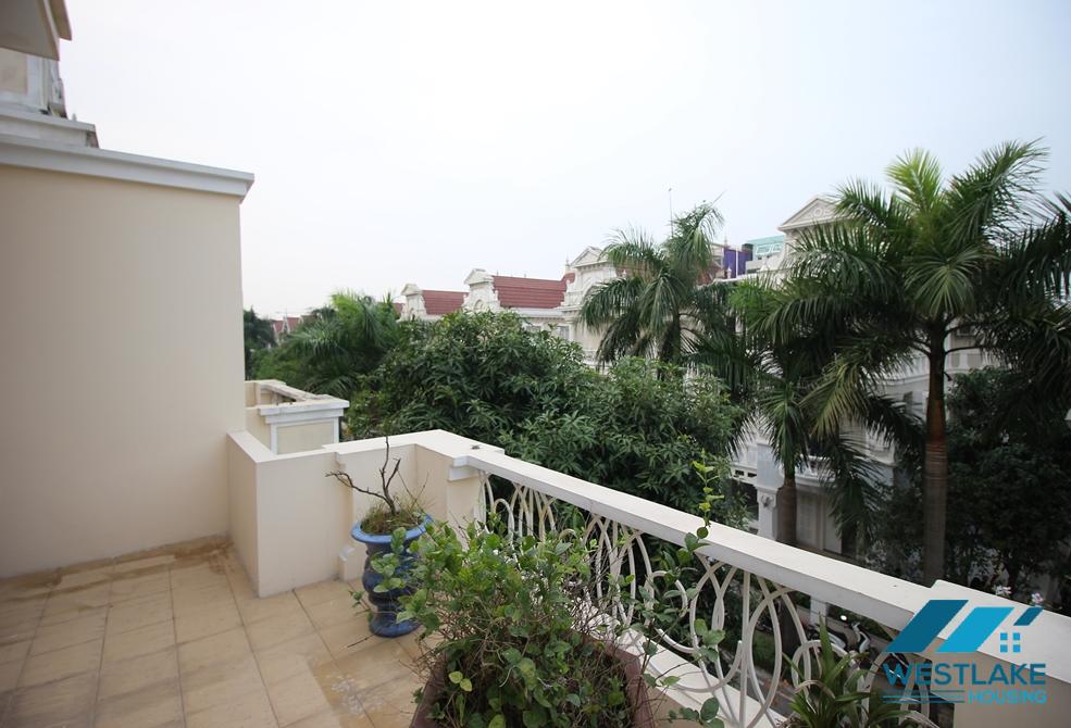 Nice house for rent in Ciputra T block, Tay Ho ward, Ha Noi