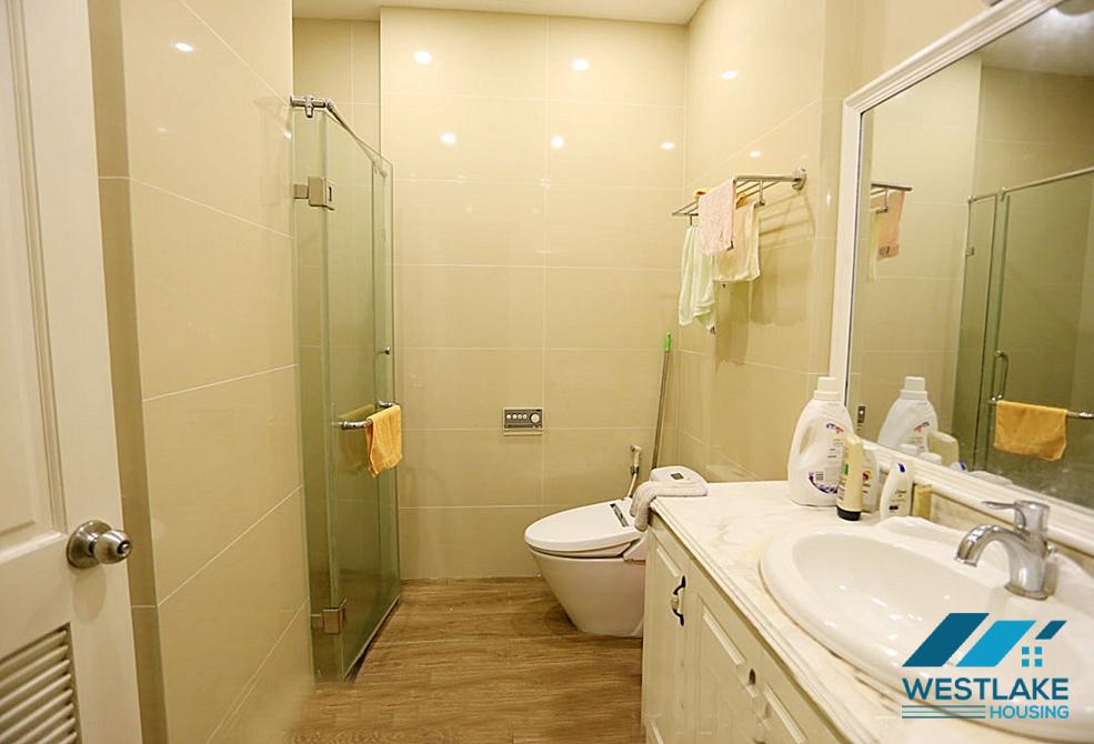 Nice house with 3 floors for rent in Block T Ciputra, Tay Ho, Hanoi