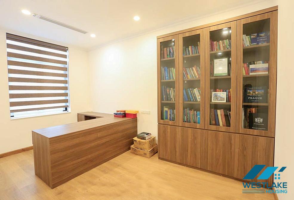 Nice house with 3 floors for rent in Block T Ciputra, Tay Ho, Hanoi