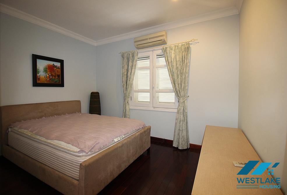Spacious villa with 5 bedrooms for rent in T block, Ciputra, Tay Ho, Hanoi