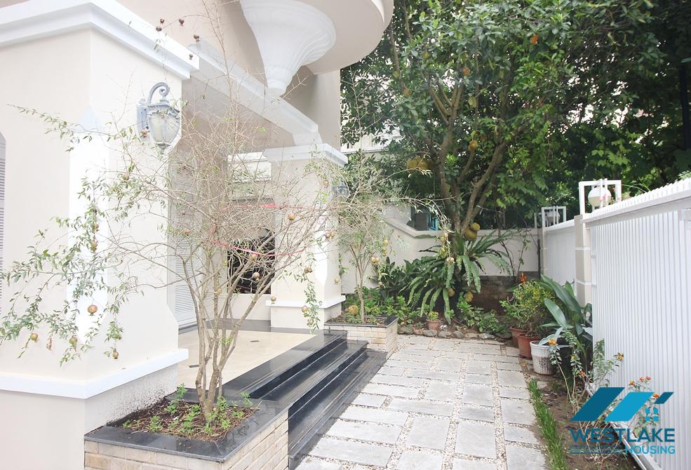 A beautiful modern house for rent in Ciputra urban, Tay Ho, Ha Noi