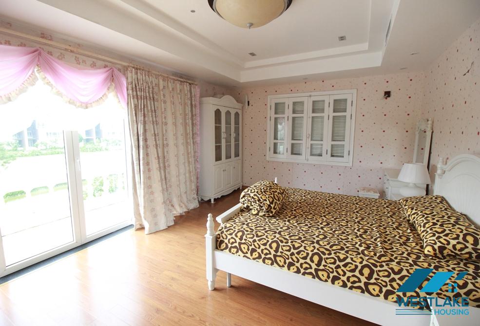 European style house for lease in Ciputra, Tay Ho, Hanoi