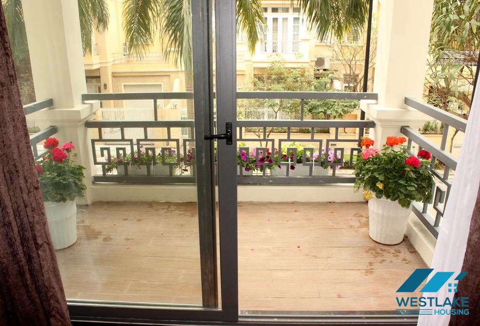 Spacious house with nice garden for rent in Ciputra, Tay Ho, Ha Noi