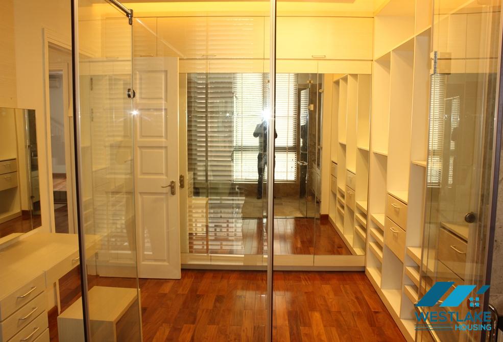 Spacious house with nice garden for rent in Ciputra, Tay Ho, Ha Noi