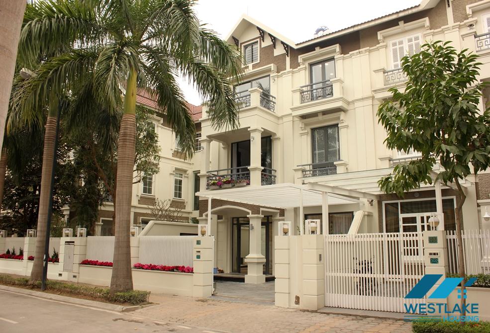 Spacious house with nice garden for rent in Ciputra, Tay Ho, Ha Noi