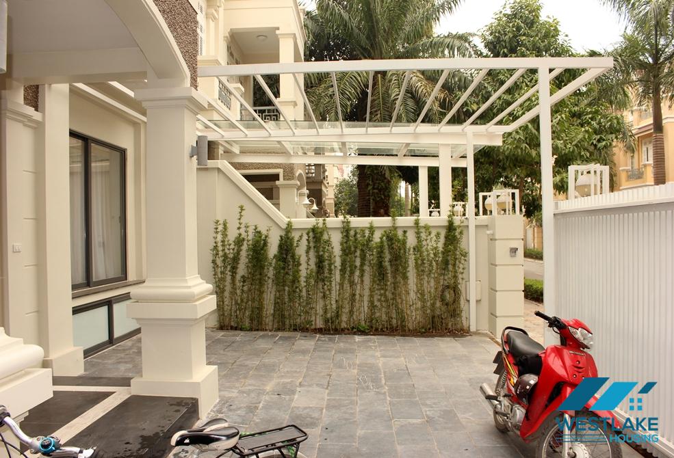 Spacious house with nice garden for rent in Ciputra, Tay Ho, Ha Noi