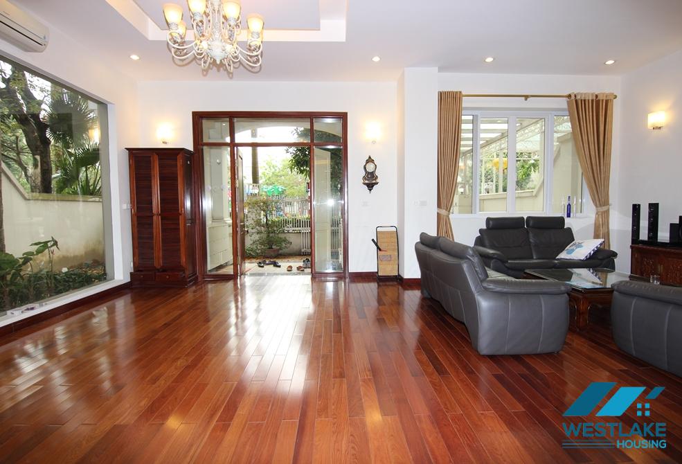 Outstanding Villa For Rent in Ciputra Compound, Tay Ho ward, Ha Noi