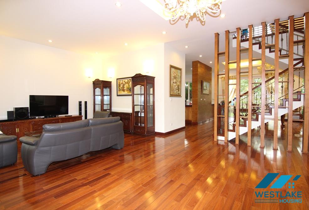 Outstanding Villa For Rent in Ciputra Compound, Tay Ho ward, Ha Noi