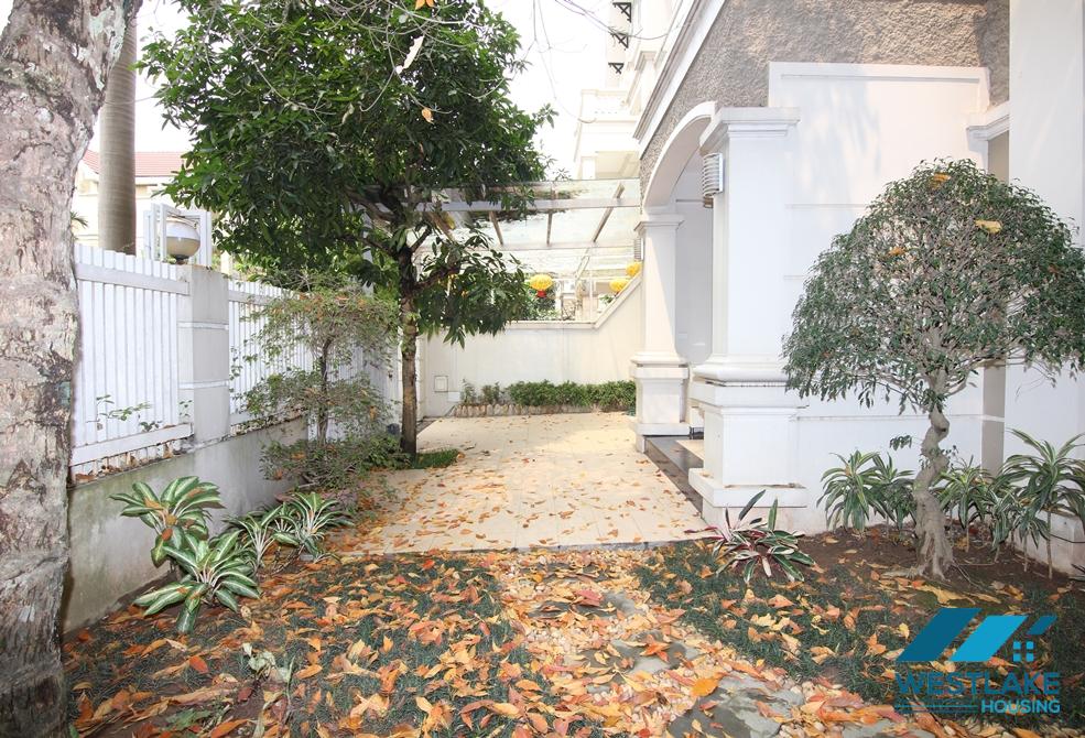 Outstanding Villa For Rent in Ciputra Compound, Tay Ho ward, Ha Noi