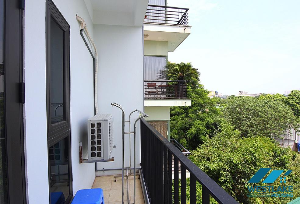 A bright and spacious 1 bedroom apartment for rent in Au Co, Ha Noi